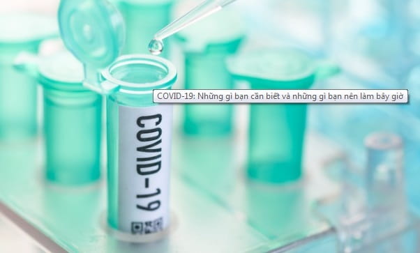 Các khuyến nghị để làm sạch khử trùng nơi làm việc cho COVID-19